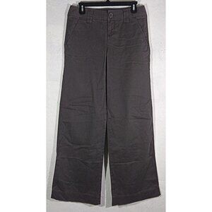 The Limited Pants Size 4 Gray Trousers Pockets Full Length Casual Slacks